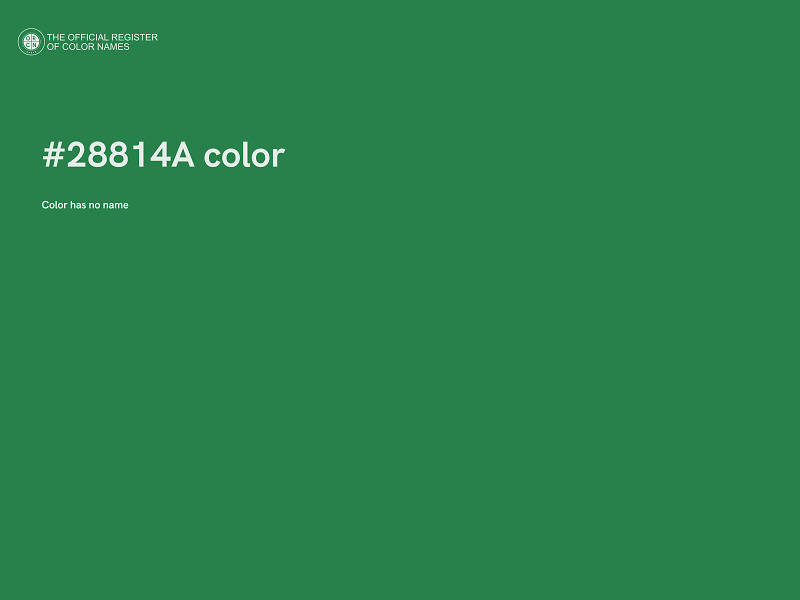 #28814A color image