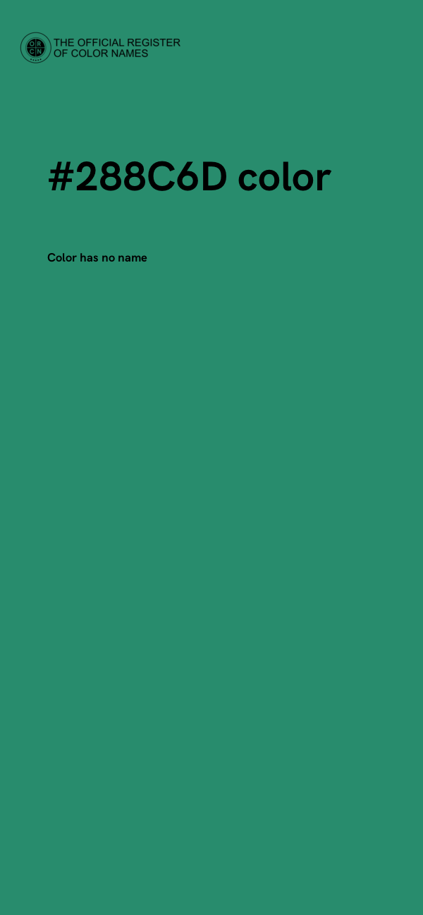 #288C6D color image