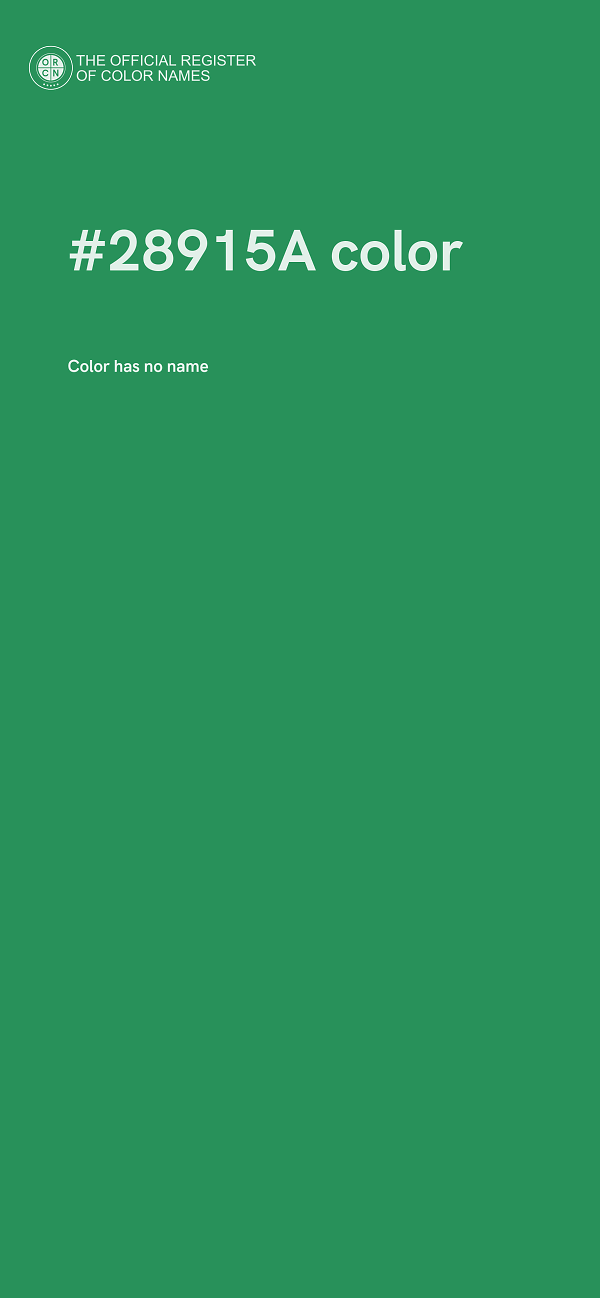 #28915A color image