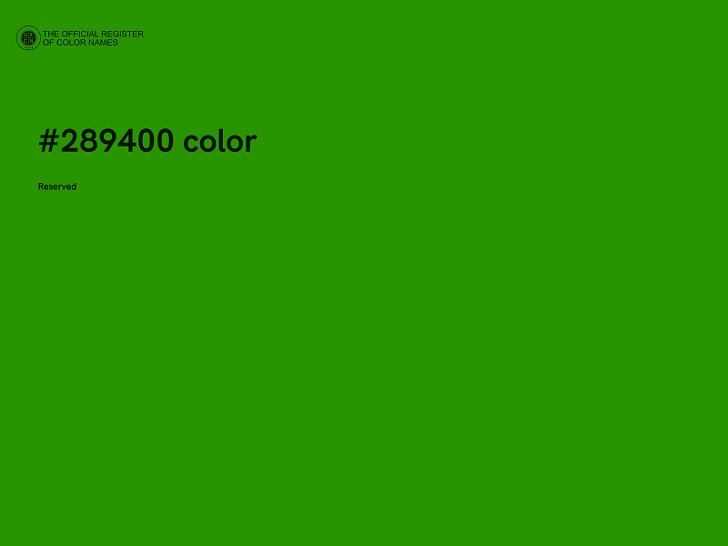 #289400 color image