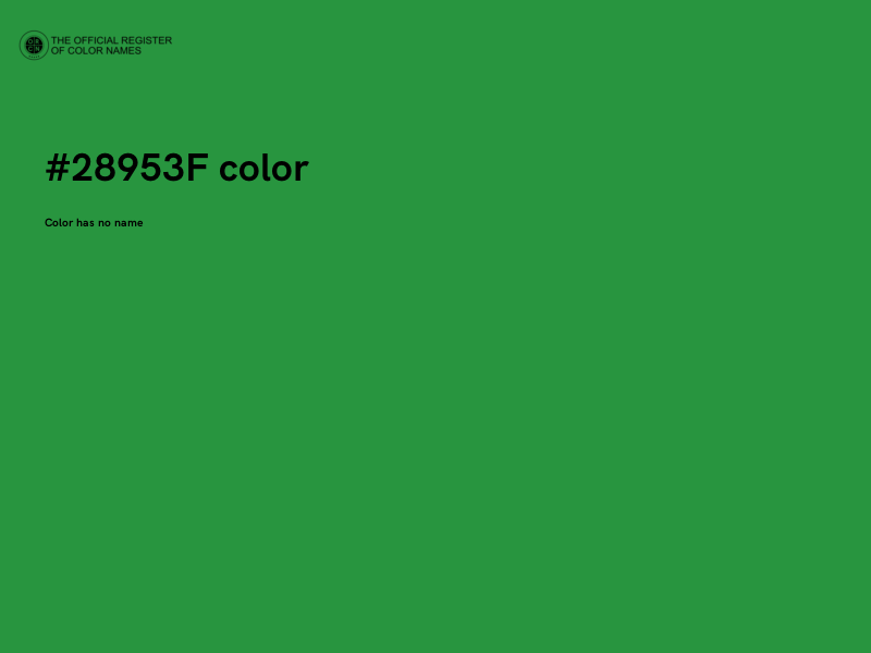 #28953F color image