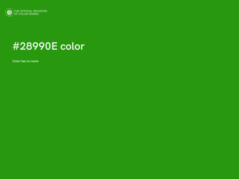 #28990E color image