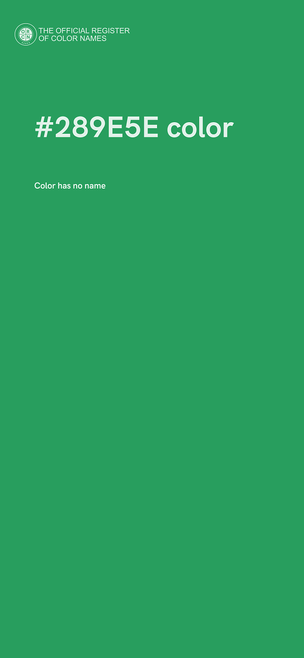 #289E5E color image