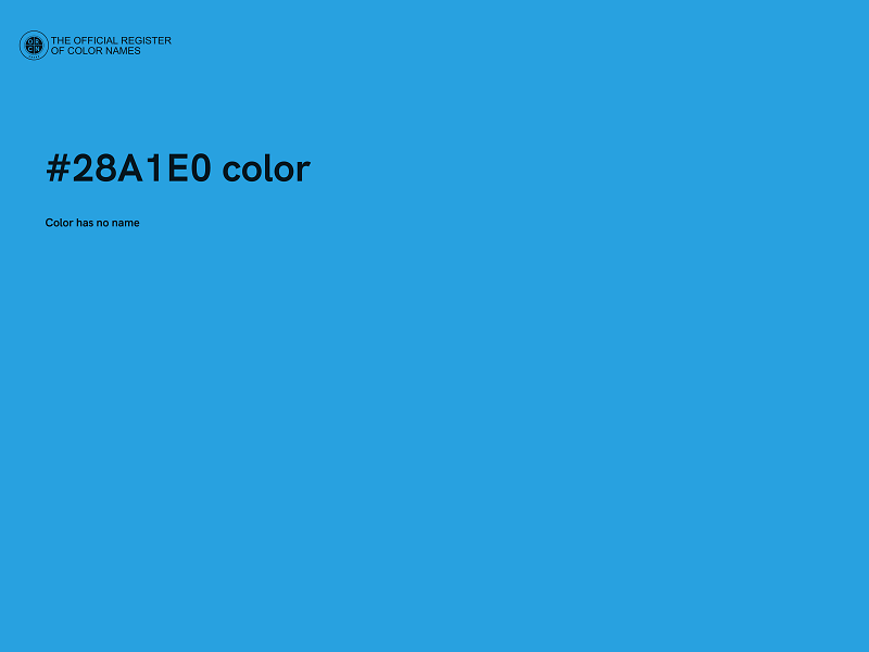 #28A1E0 color image