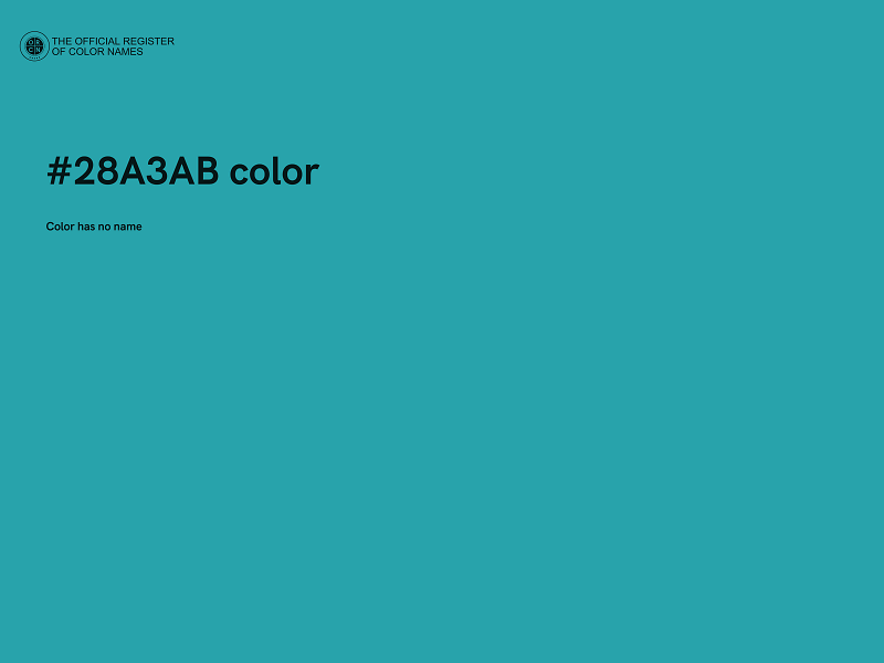 #28A3AB color image