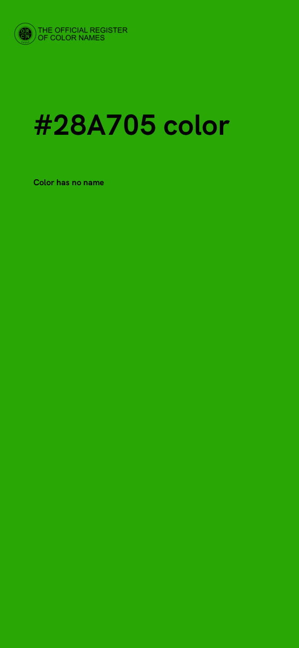 #28A705 color image