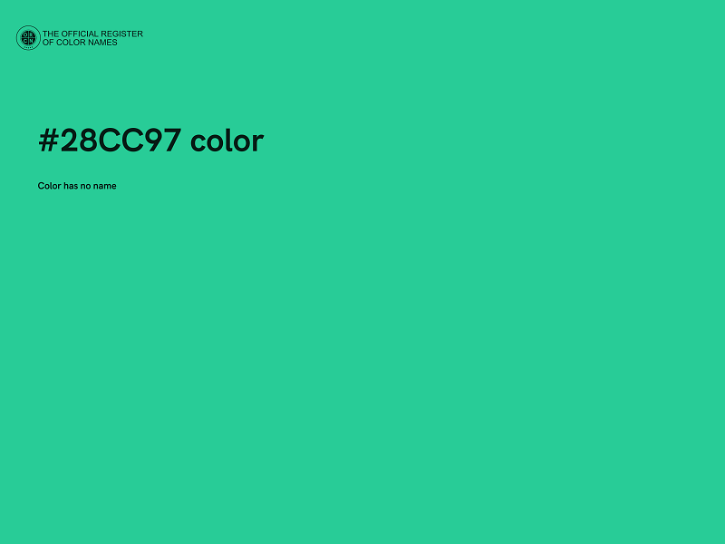 #28CC97 color image