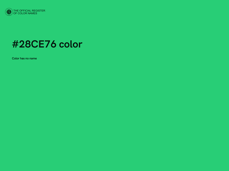 #28CE76 color image