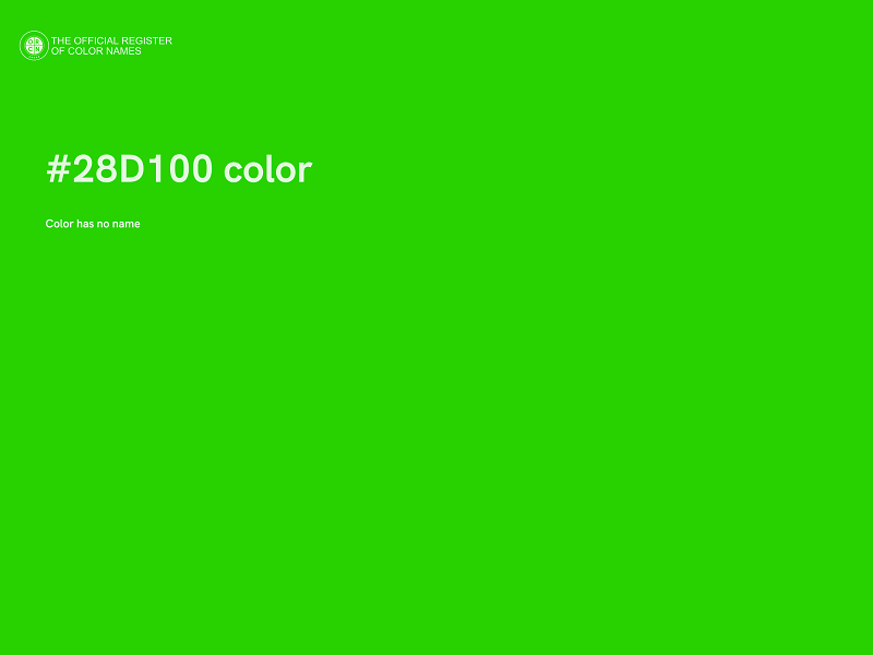 #28D100 color image