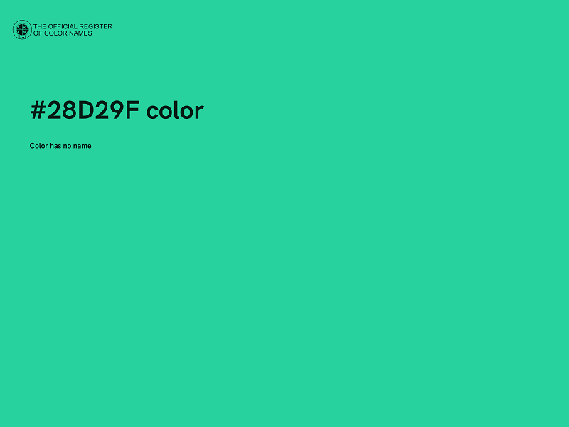 #28D29F color image