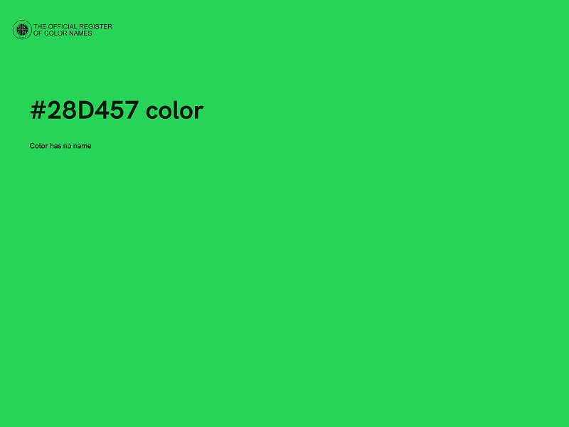 #28D457 color image