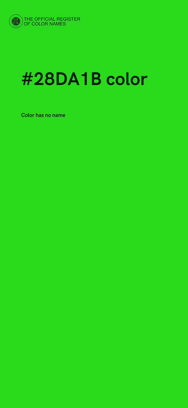 #28DA1B color image