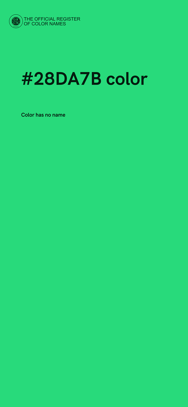 #28DA7B color image