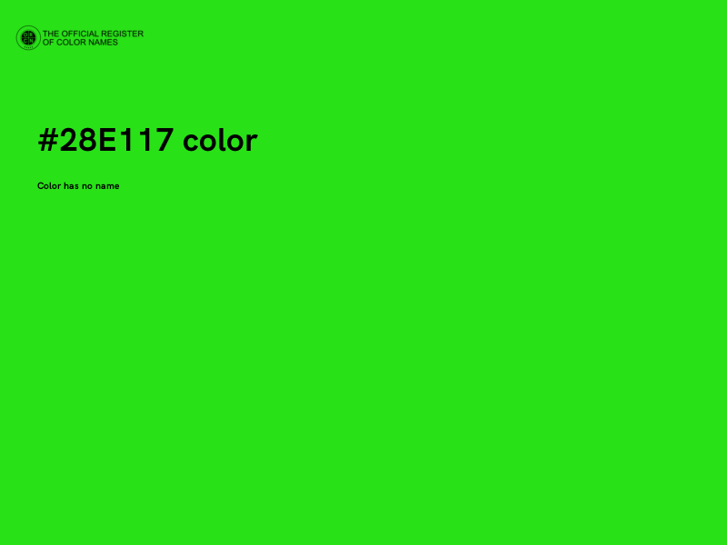 #28E117 color image