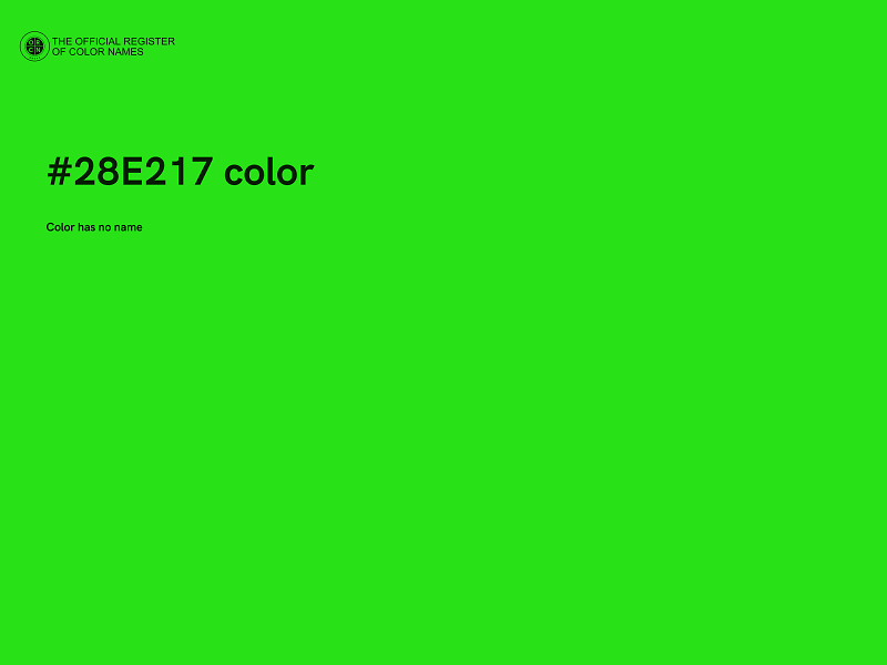 #28E217 color image