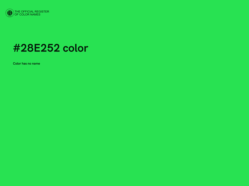 #28E252 color image