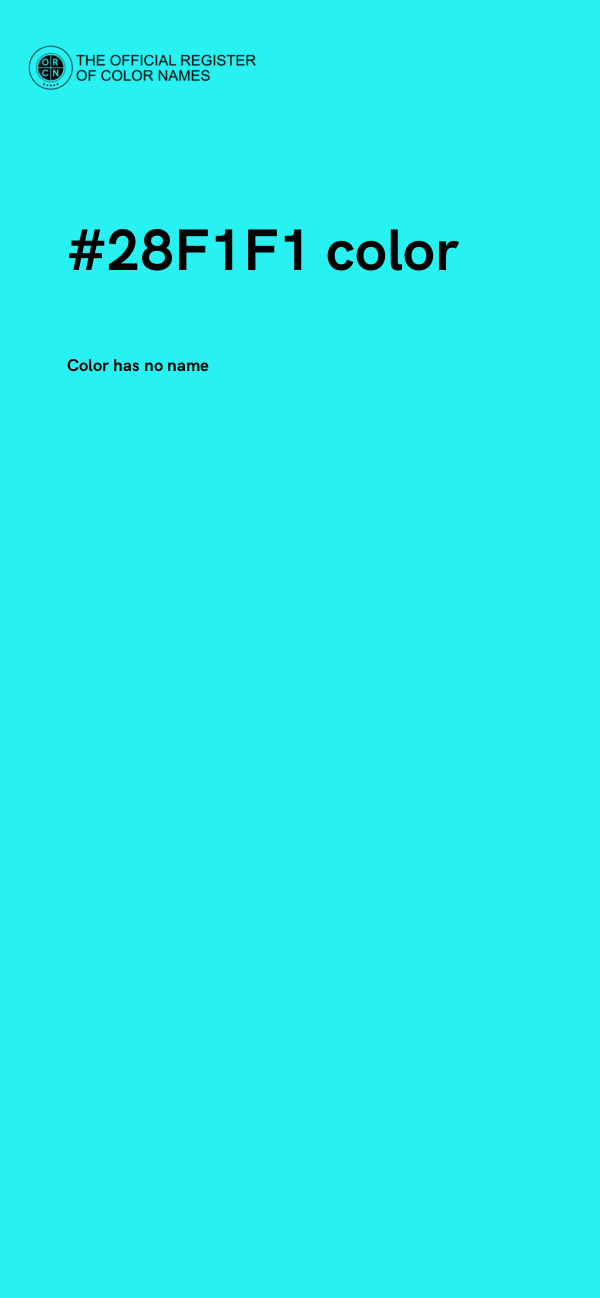 #28F1F1 color image
