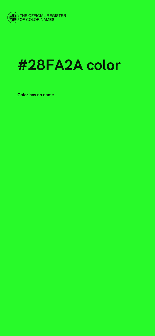 #28FA2A color image