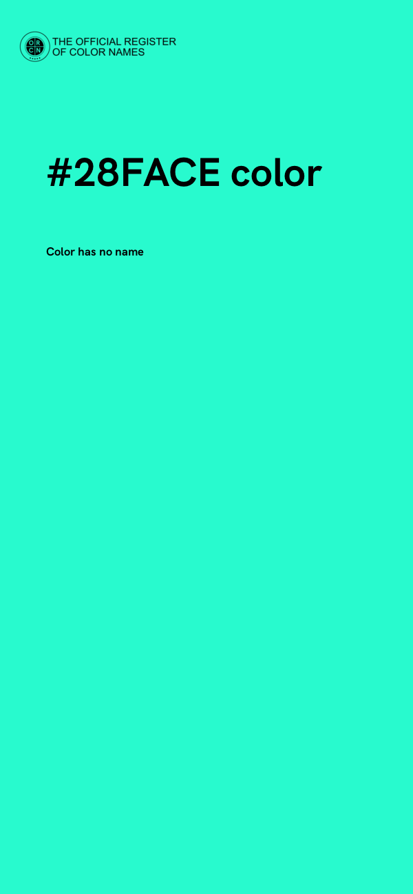 #28FACE color image