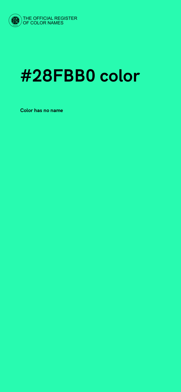 #28FBB0 color image