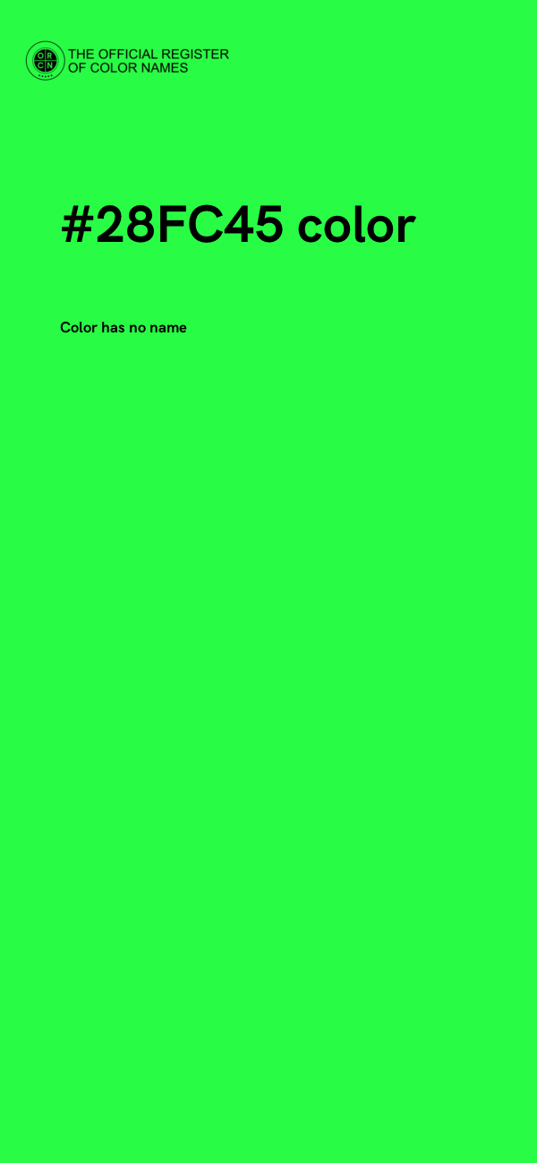 #28FC45 color image