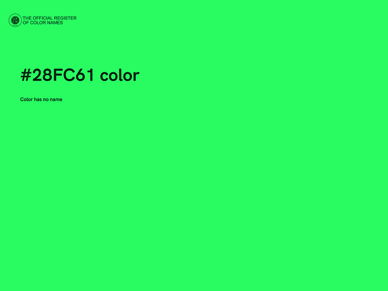 #28FC61 color image