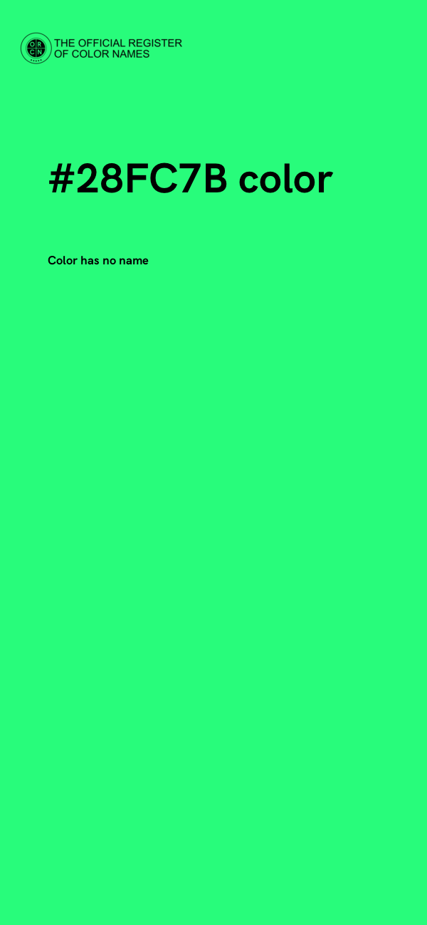 #28FC7B color image