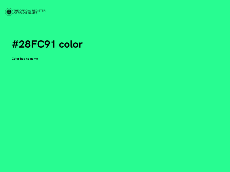 #28FC91 color image