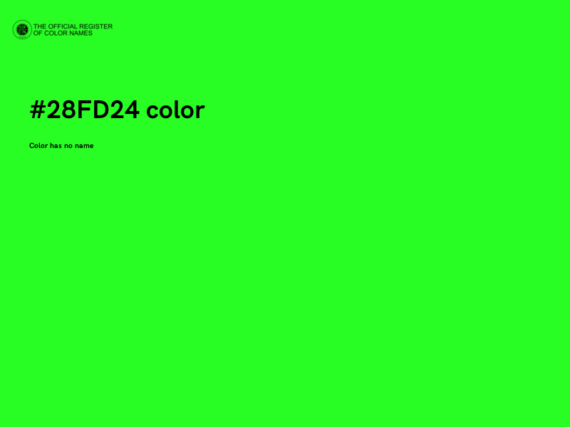 #28FD24 color image
