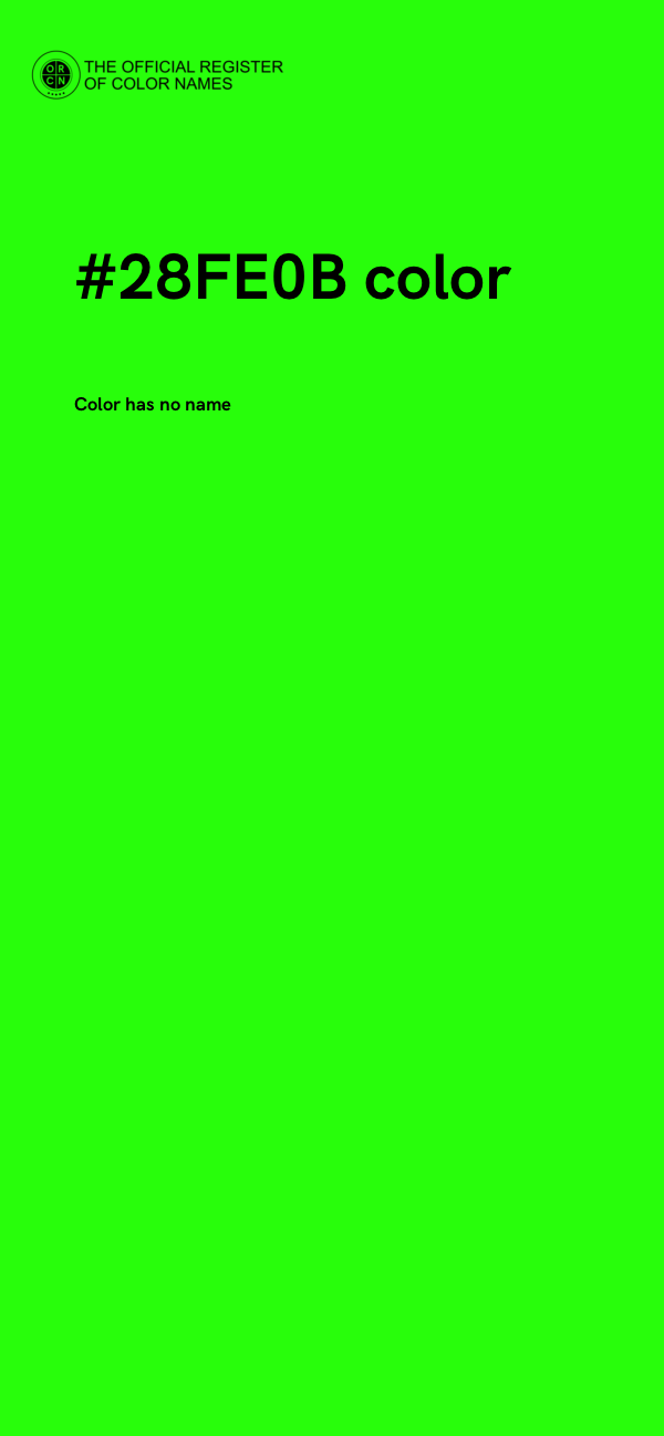 #28FE0B color image