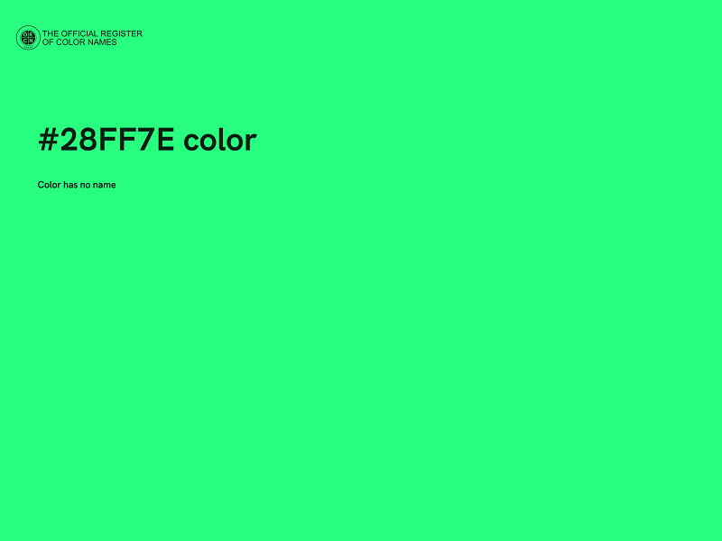 #28FF7E color image