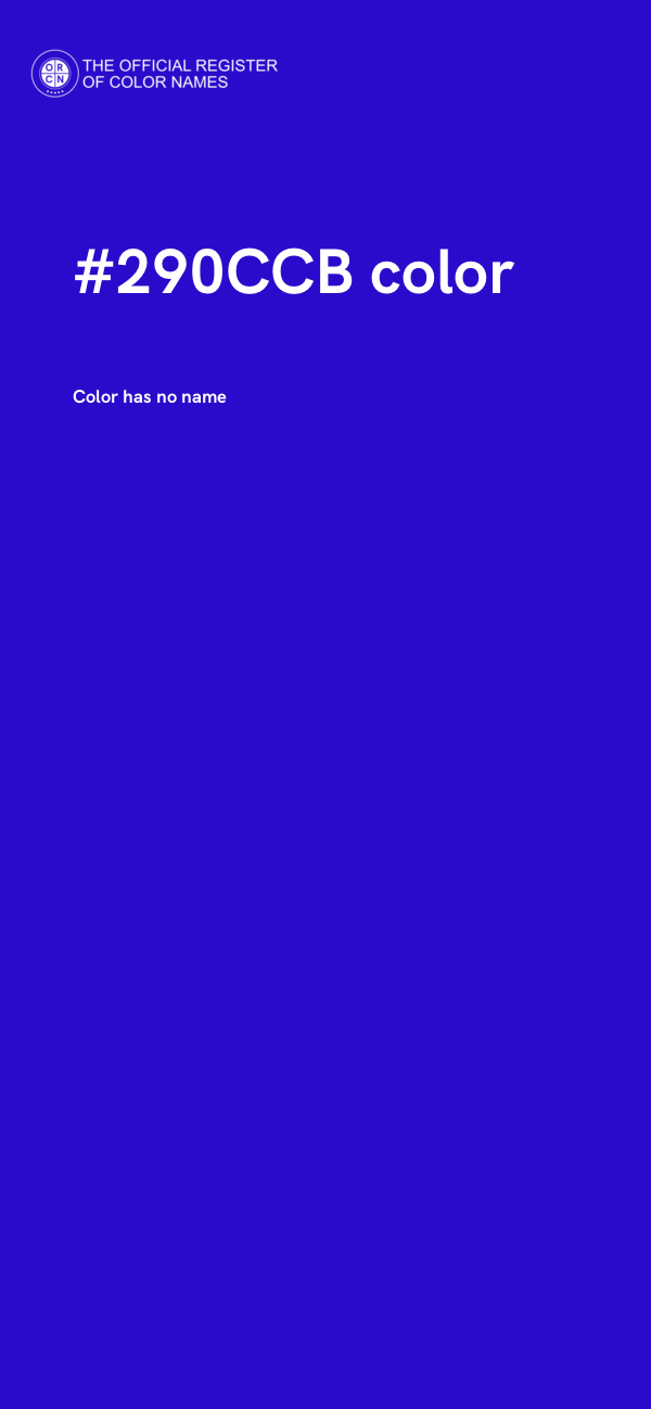 #290CCB color image