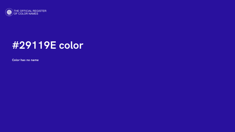 #29119E color image