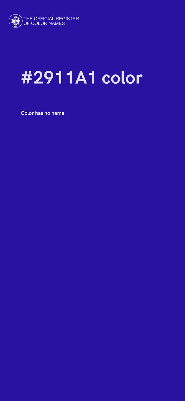 #2911A1 color image