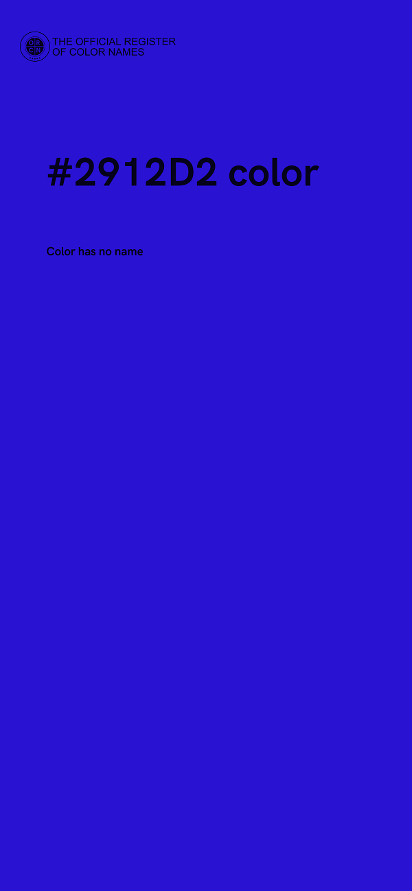 #2912D2 color image
