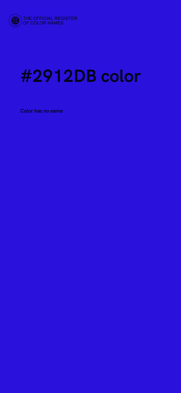 #2912DB color image