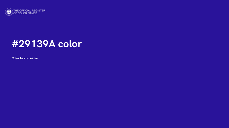 #29139A color image