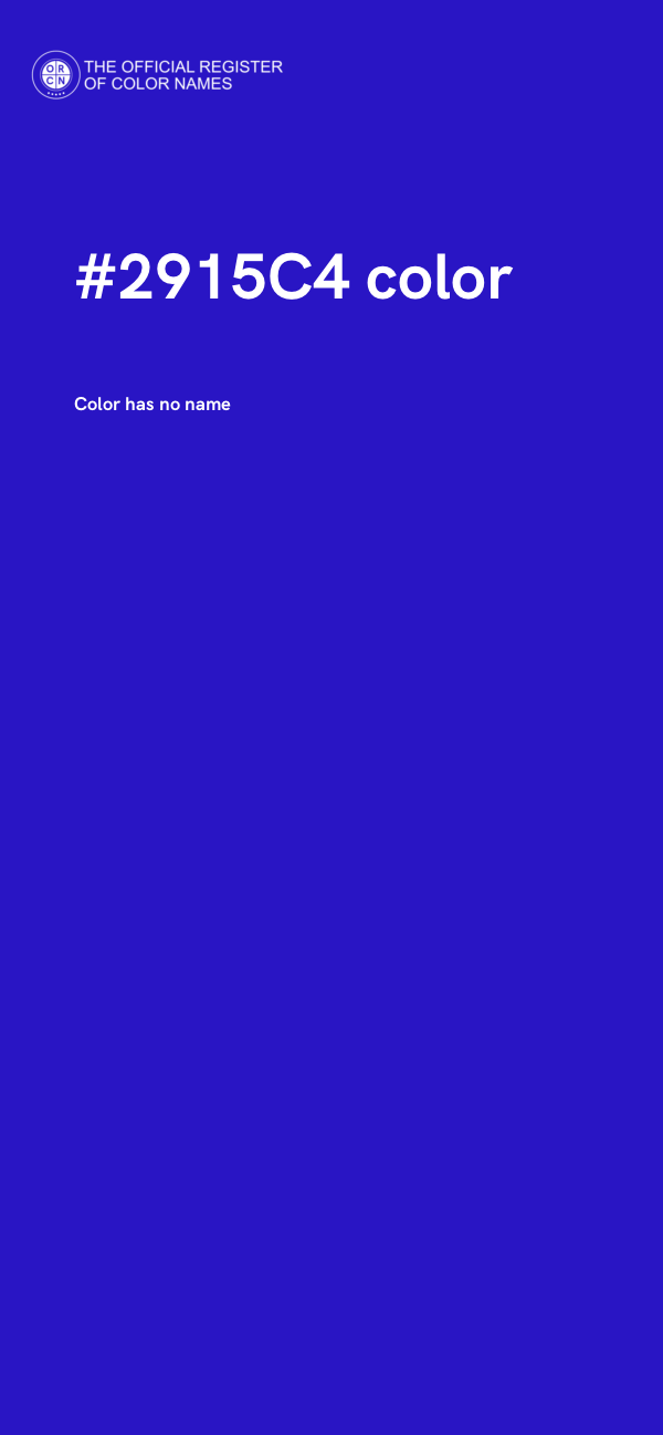 #2915C4 color image