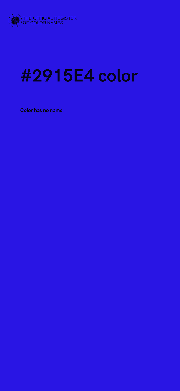 #2915E4 color image