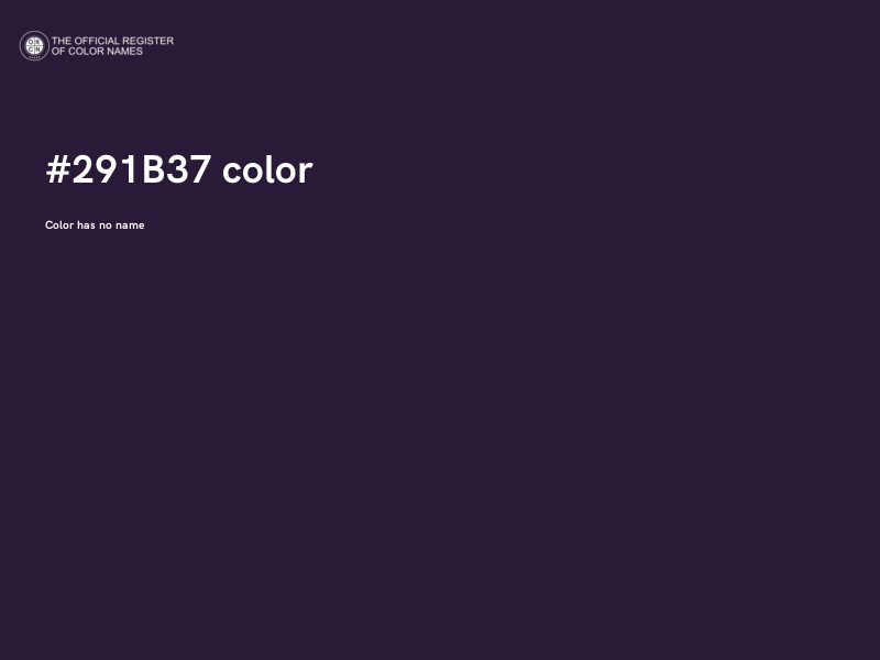 #291B37 color image