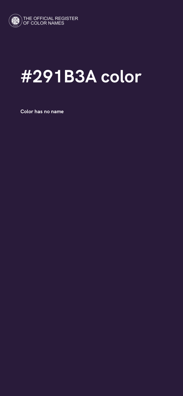 #291B3A color image