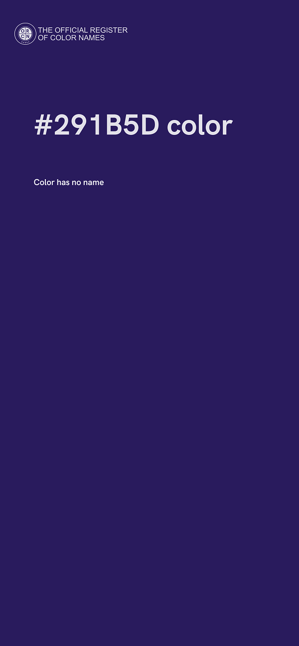 #291B5D color image