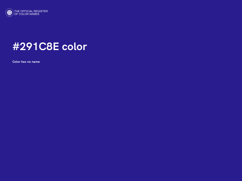 #291C8E color image