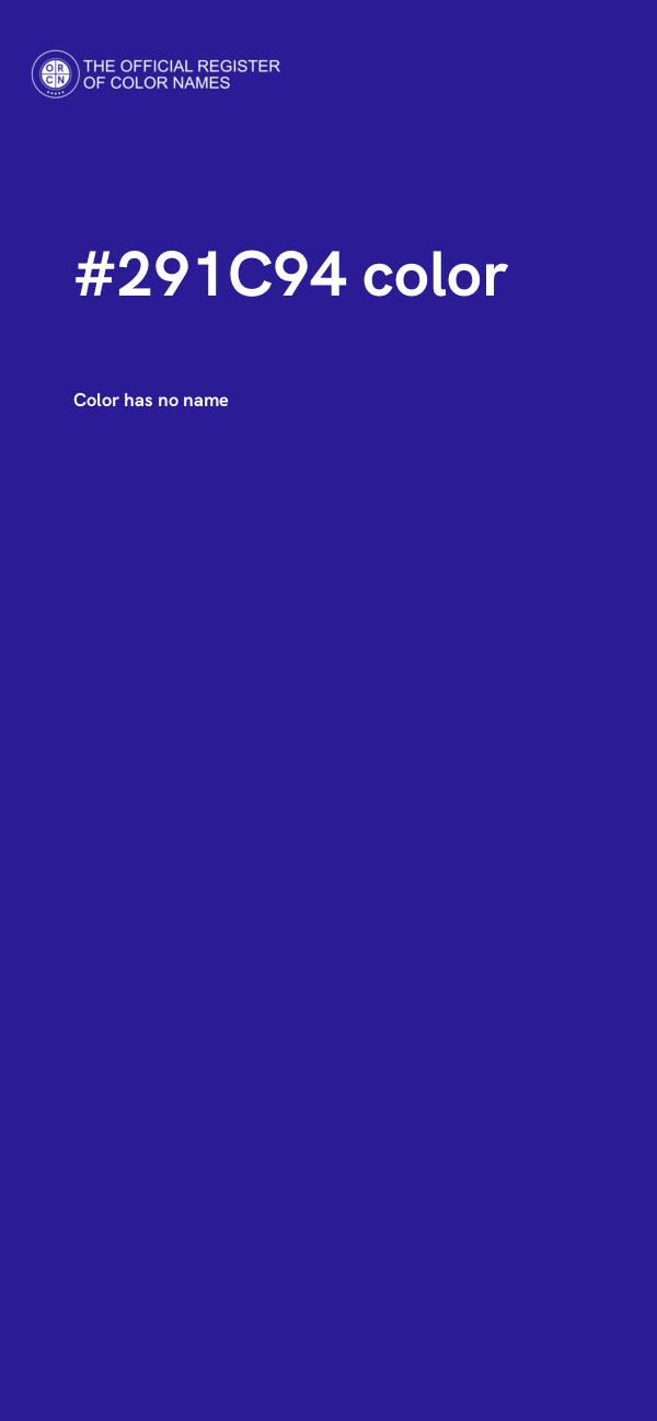 #291C94 color image