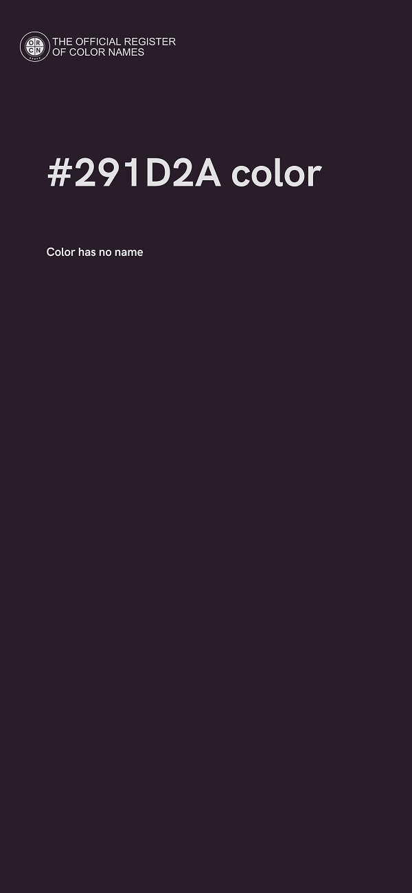 #291D2A color image