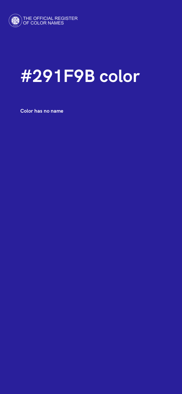 #291F9B color image
