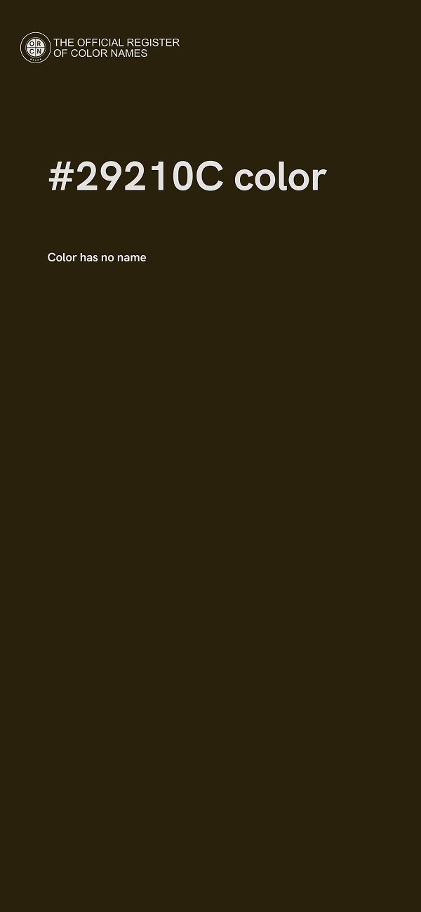 #29210C color image