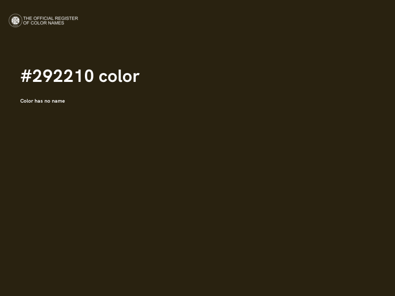#292210 color image