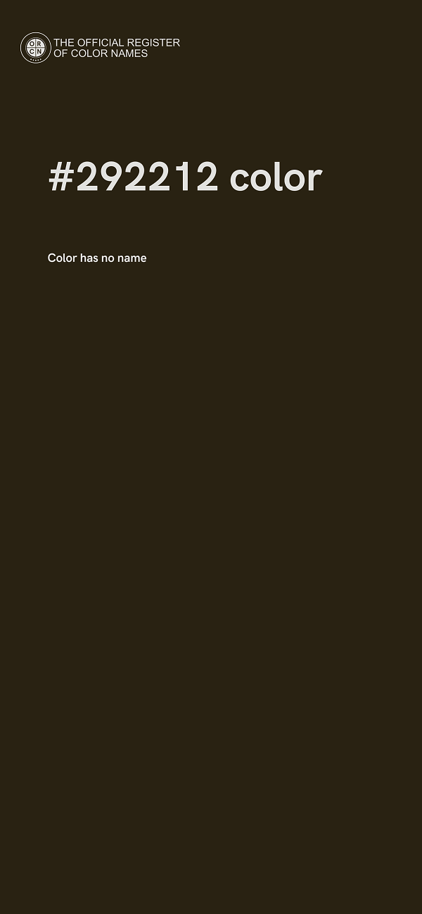#292212 color image