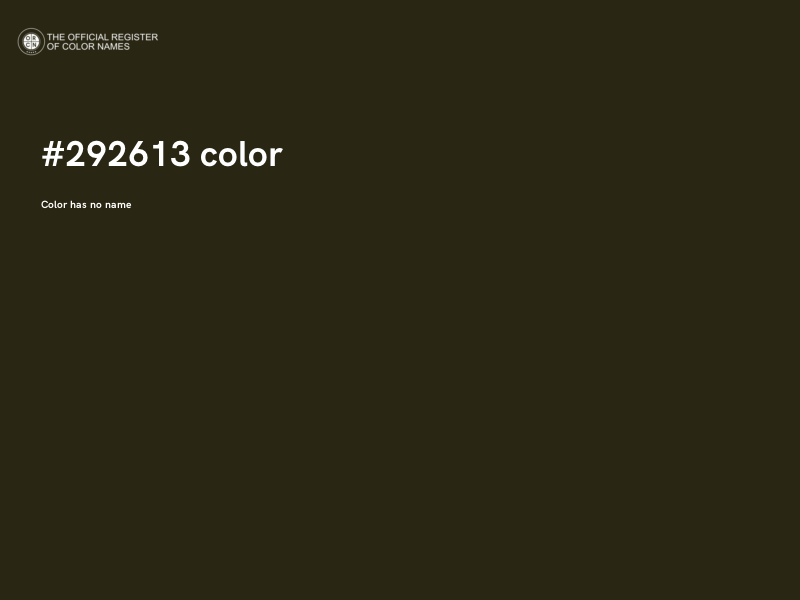#292613 color image